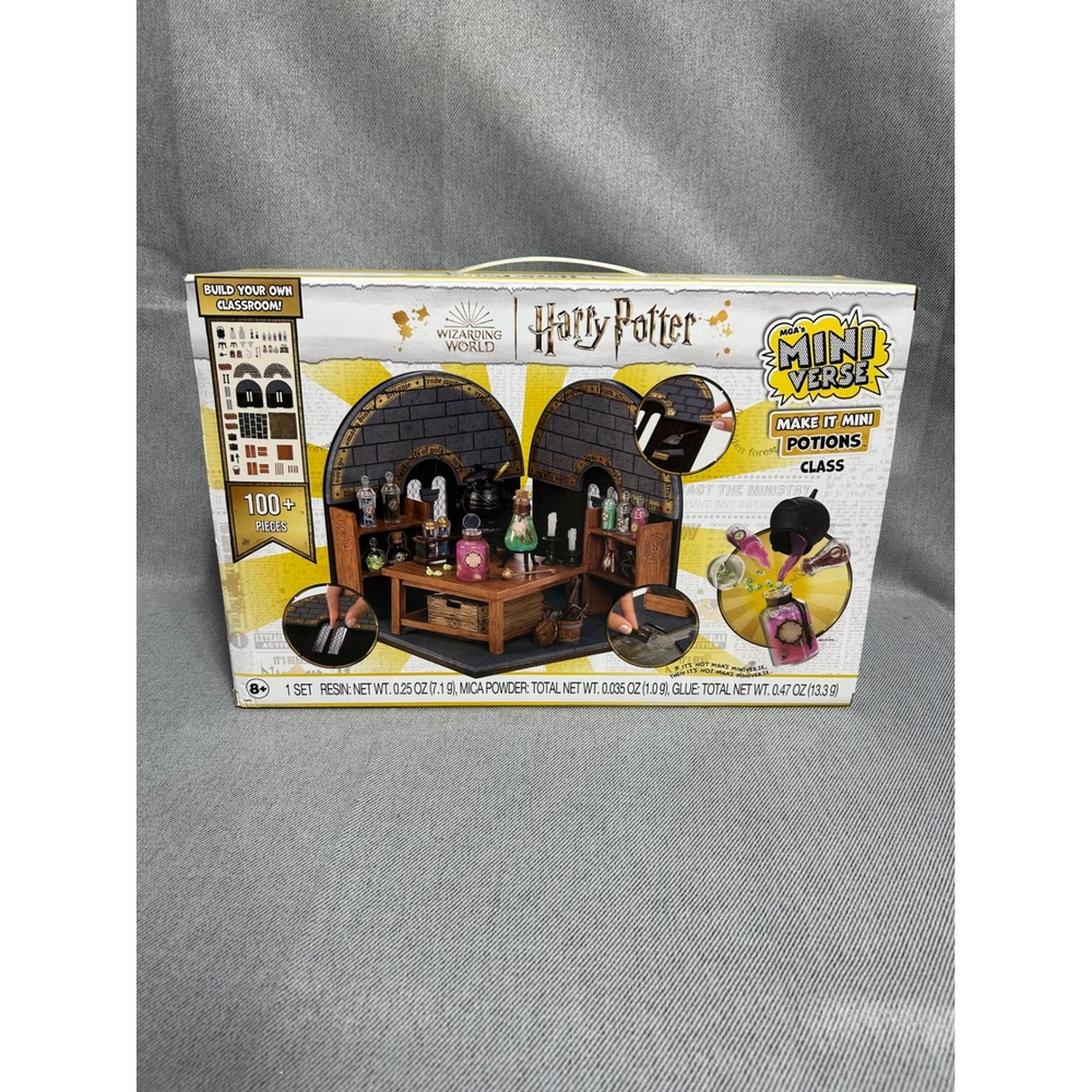 MGA Mini Verse Harry Potter Potions Class Playset 100+ Pieces Wizard World